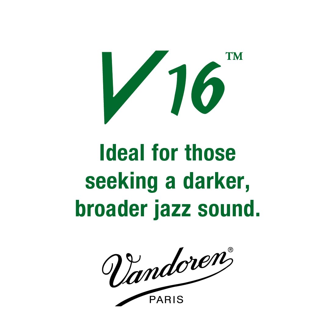 Alto Sax V16 Reeds Strength 2.5 Box of 10 S206