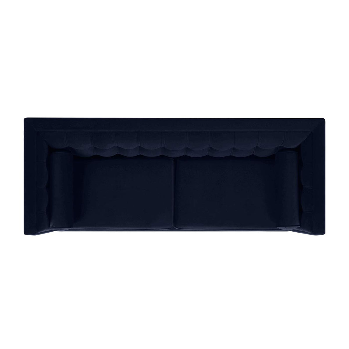 Dark Navy Blue Performance Velvet Tufted Sofa L251741