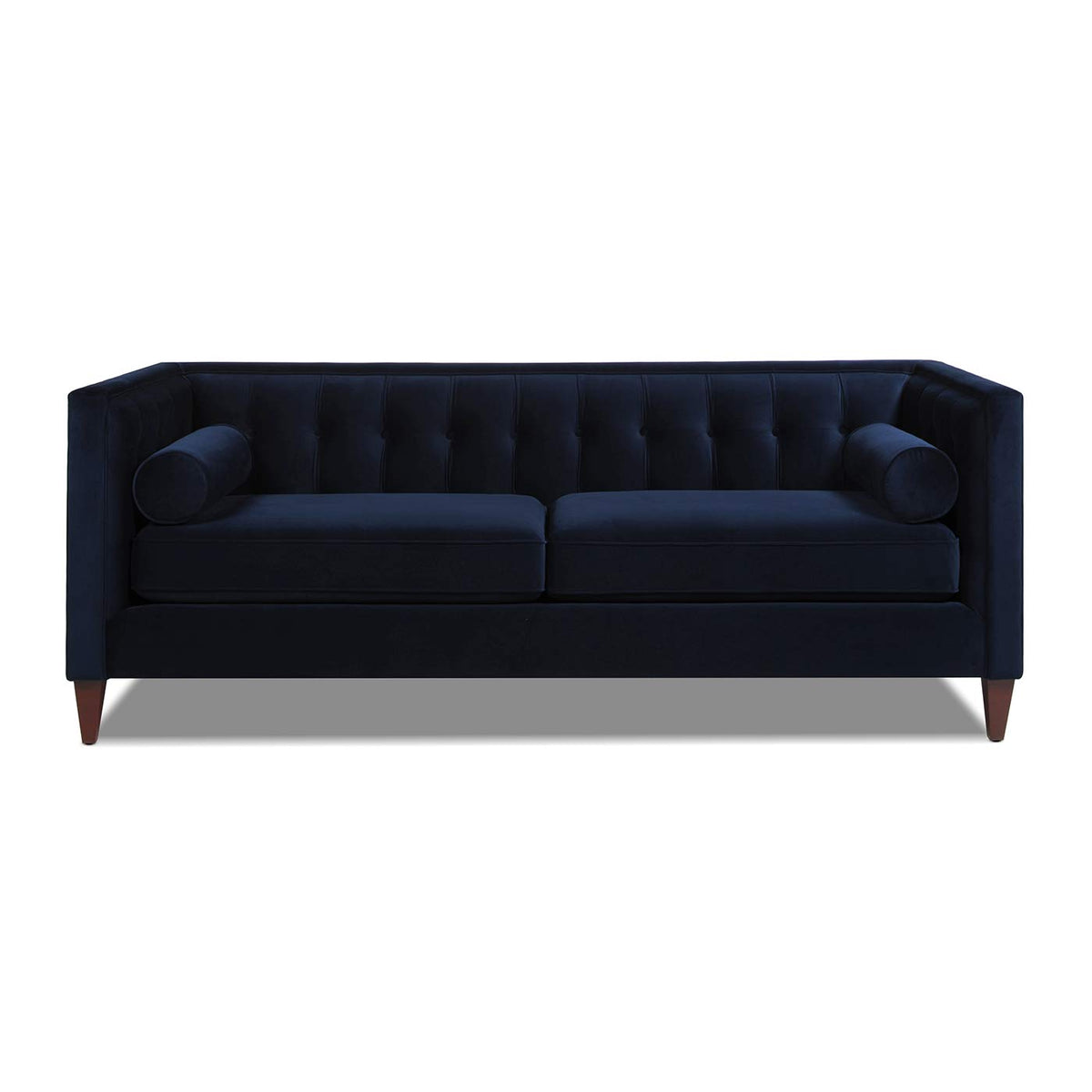 Dark Navy Blue Performance Velvet Tufted Sofa L251741