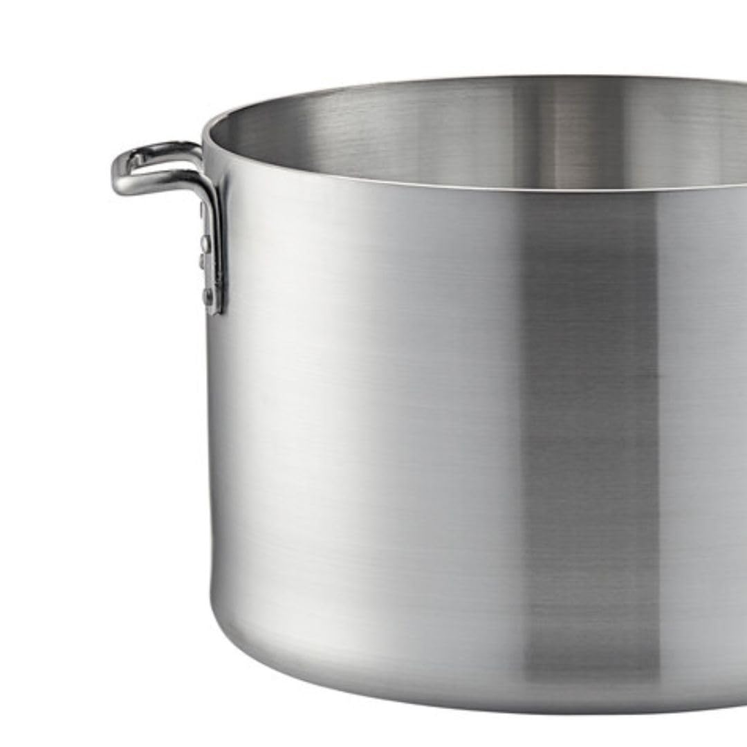 60 qt Heavy Weight Aluminum Sauce Pot with Riveted Handles Y1243