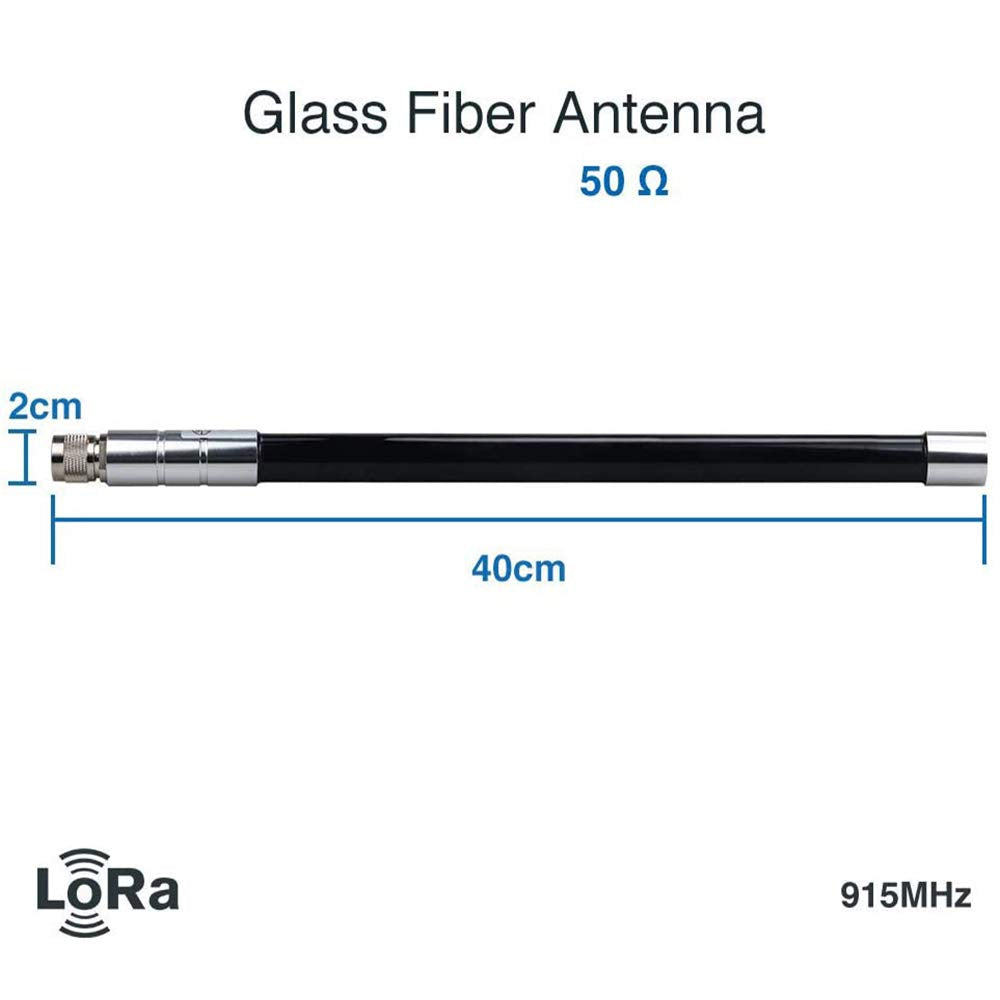 LoRa Gateway Antenna 3dbi Gain Omni-Directional Glass Fiber 915MHz V600976