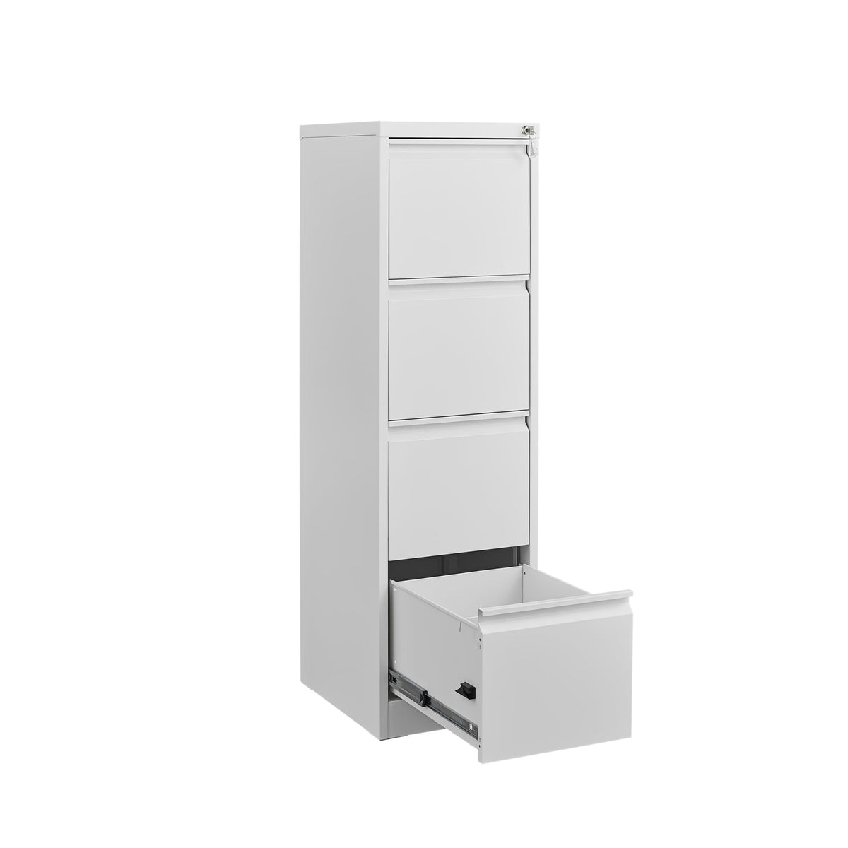 4 Drawer Vertical Metal File Cabinet with Lock A5243