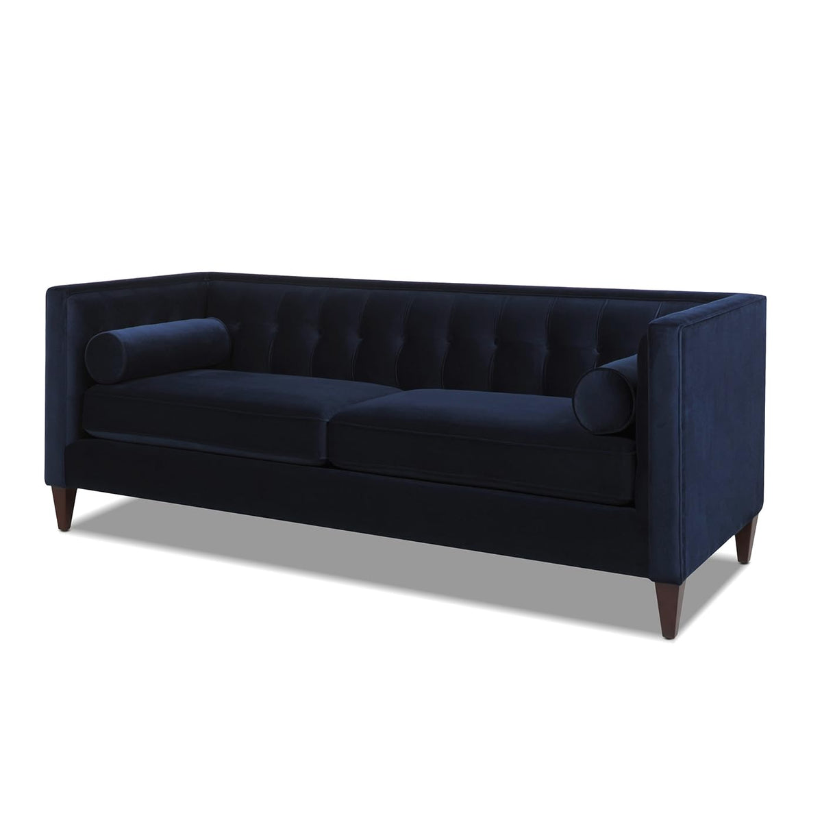 Dark Navy Blue Performance Velvet Tufted Sofa L251741
