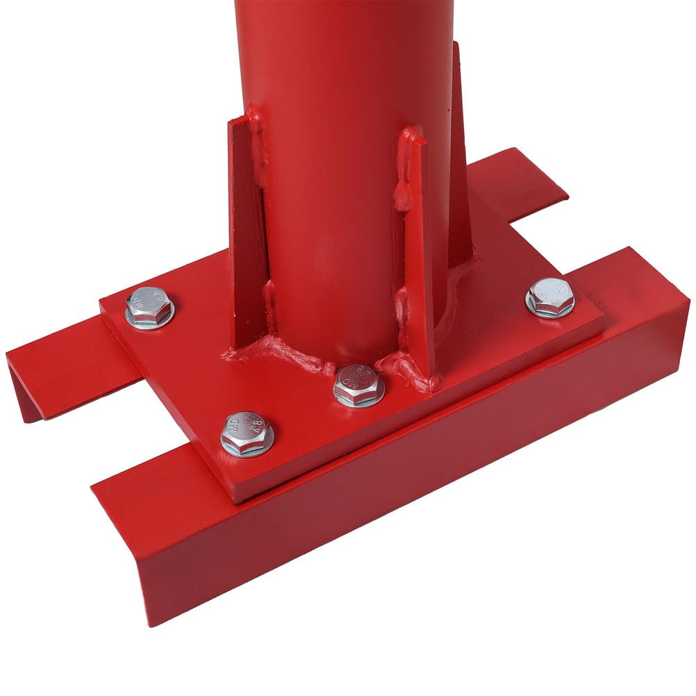 Pickup Truck Crane with Manual Winch, 1000 lb Capacity, Adjustable Boom, 360° Swivel Base, Heavy Duty Steel T3526