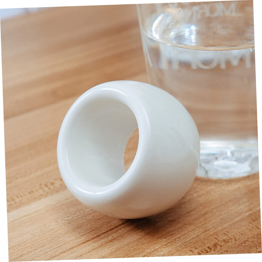 2-Pack White Ceramic Electric Toothbrush Holder Stand L846864