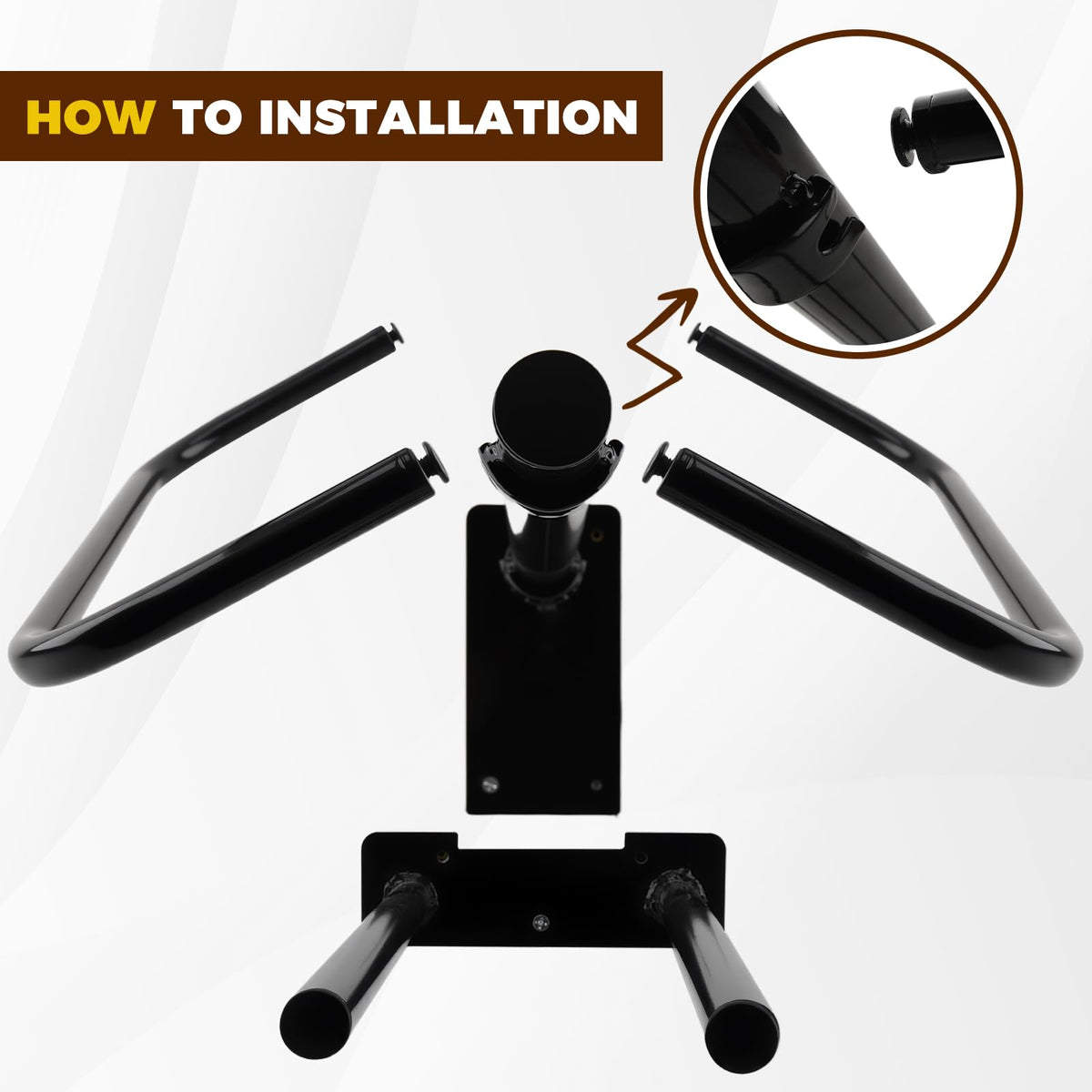 2 Pack Wall Mounted Saddle Rack V97977