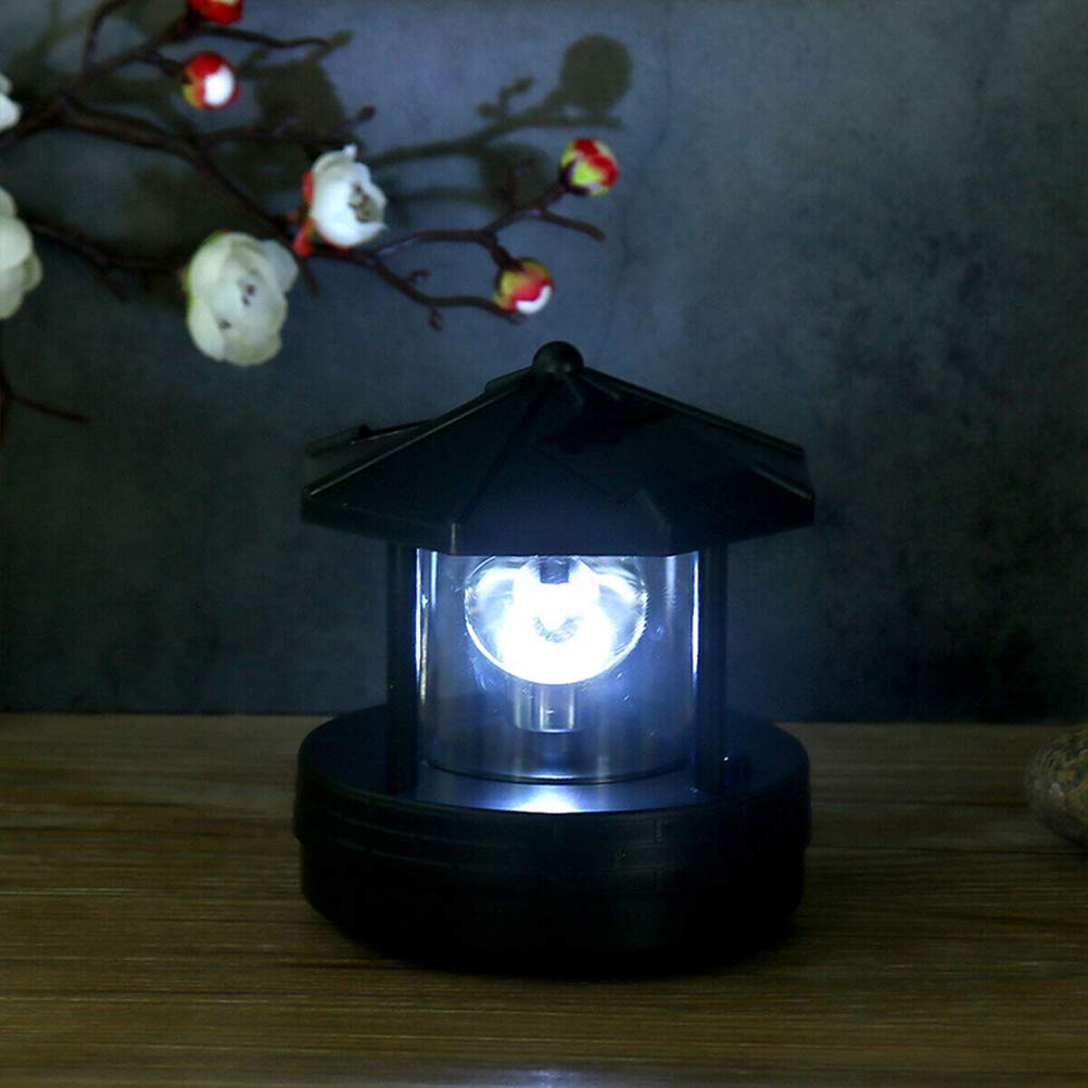 Solar Powered Rotating Lighthouse G350