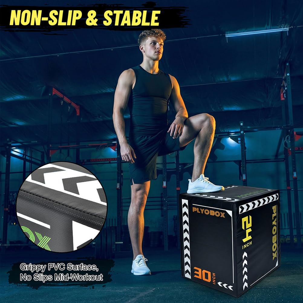 3-in-1 Foam Plyo Box J8009