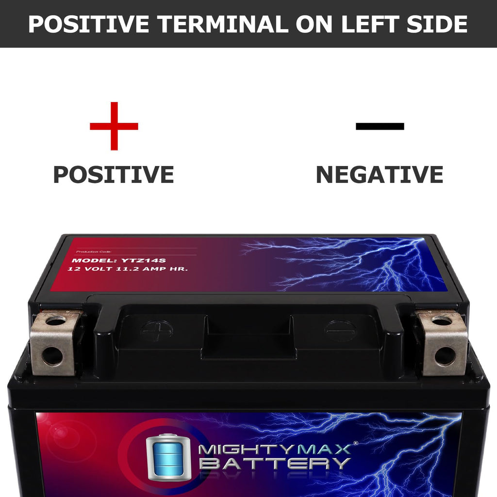 12 Volt 11.2 AH 230 CCA Rechargeable Maintenance Free SLA AGM Motorcycle Battery J4366