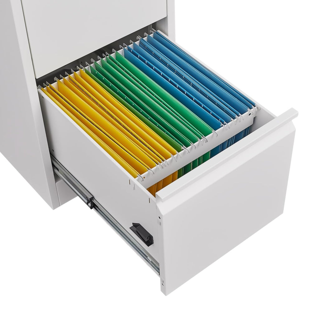 4 Drawer Vertical Metal File Cabinet with Lock A5243