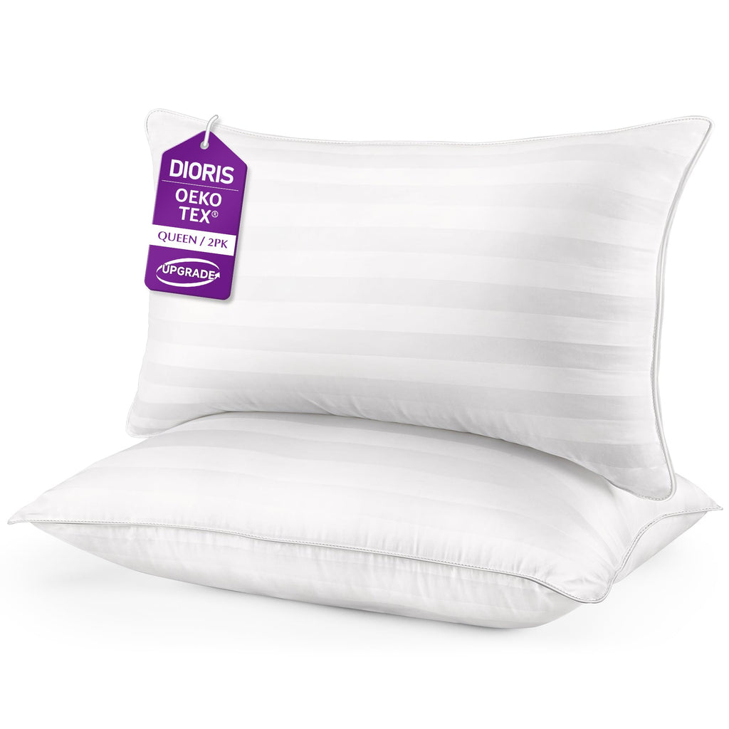 King Size Set of 2 Soft Sleeping Pillow Q879
