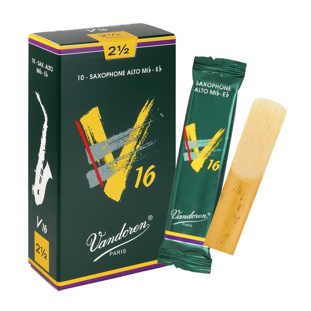 Alto Sax V16 Reeds Strength 2.5 Box of 10 S206