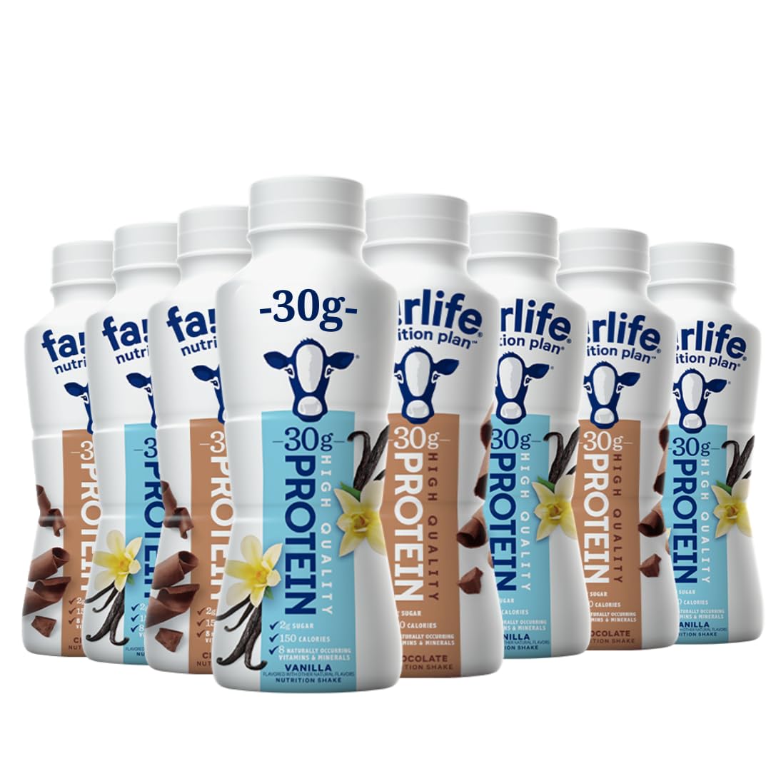 High Protein Shake Variety 8 Pack D833