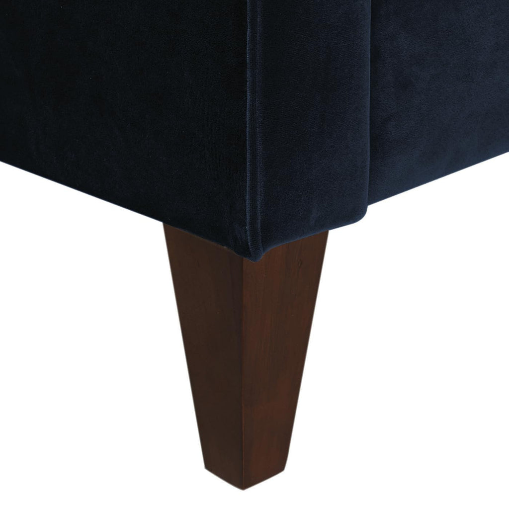 Dark Navy Blue Performance Velvet Tufted Sofa L251741