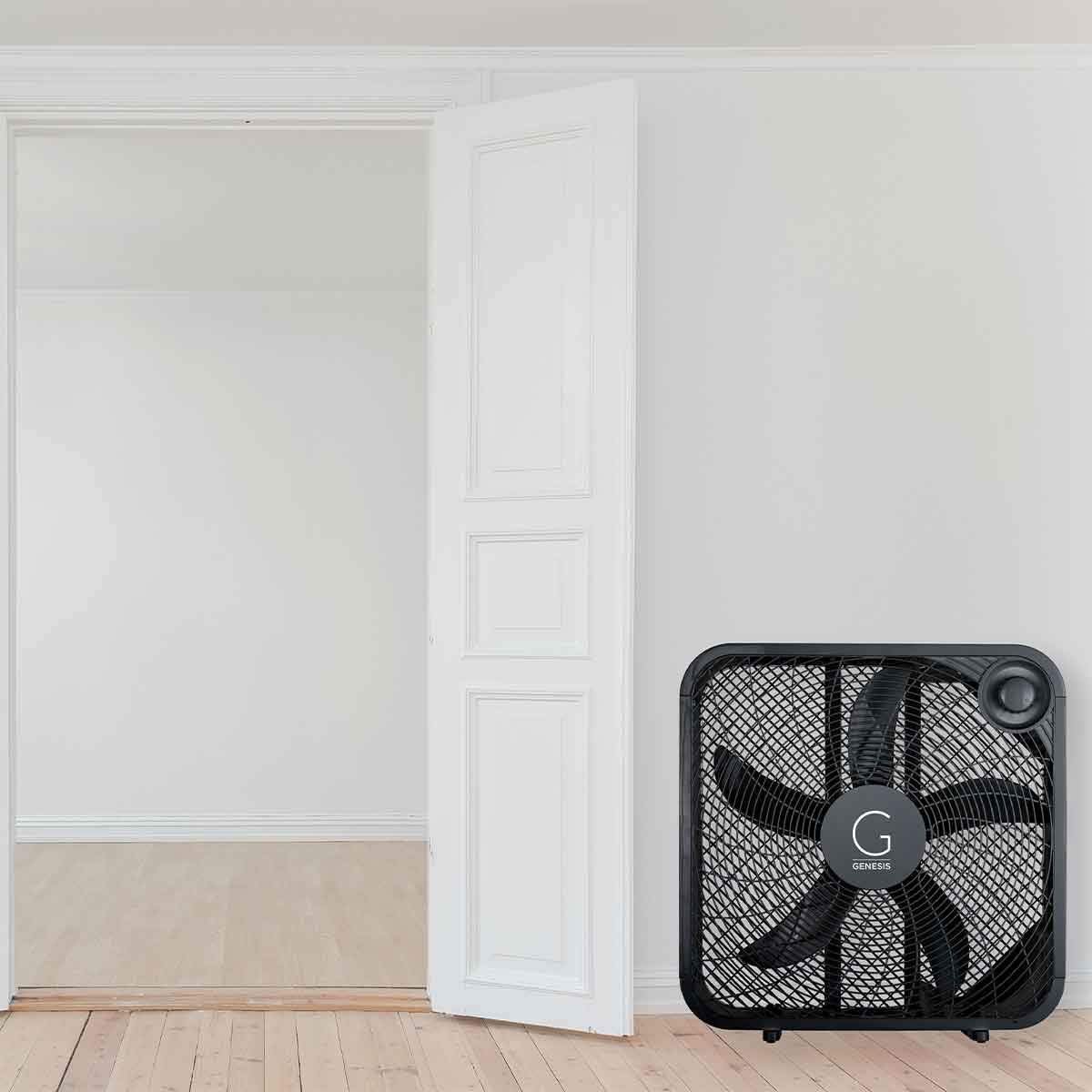 20" Box Fan, 3 Settings, Black E76106