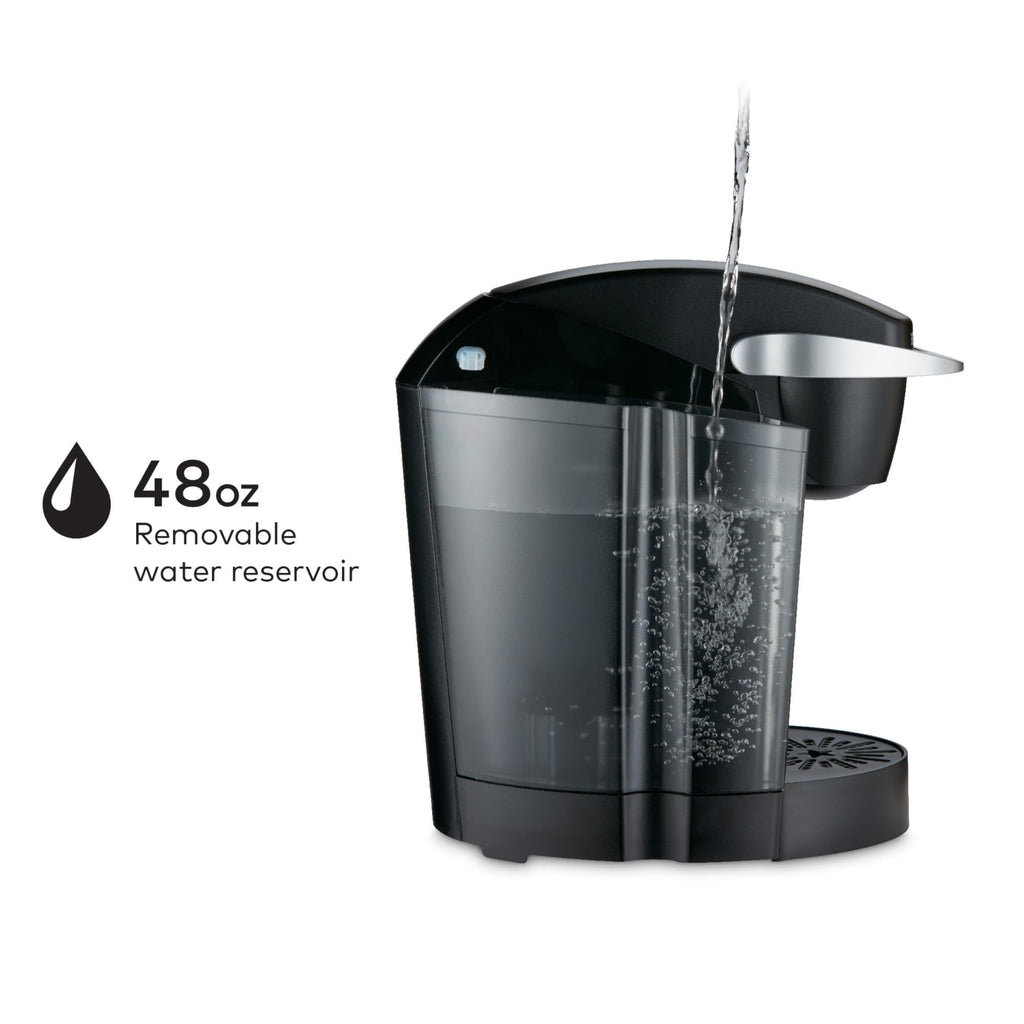 Single Serve K-Cup Pod Coffee Maker with 3 Brew Sizes, Black C545467