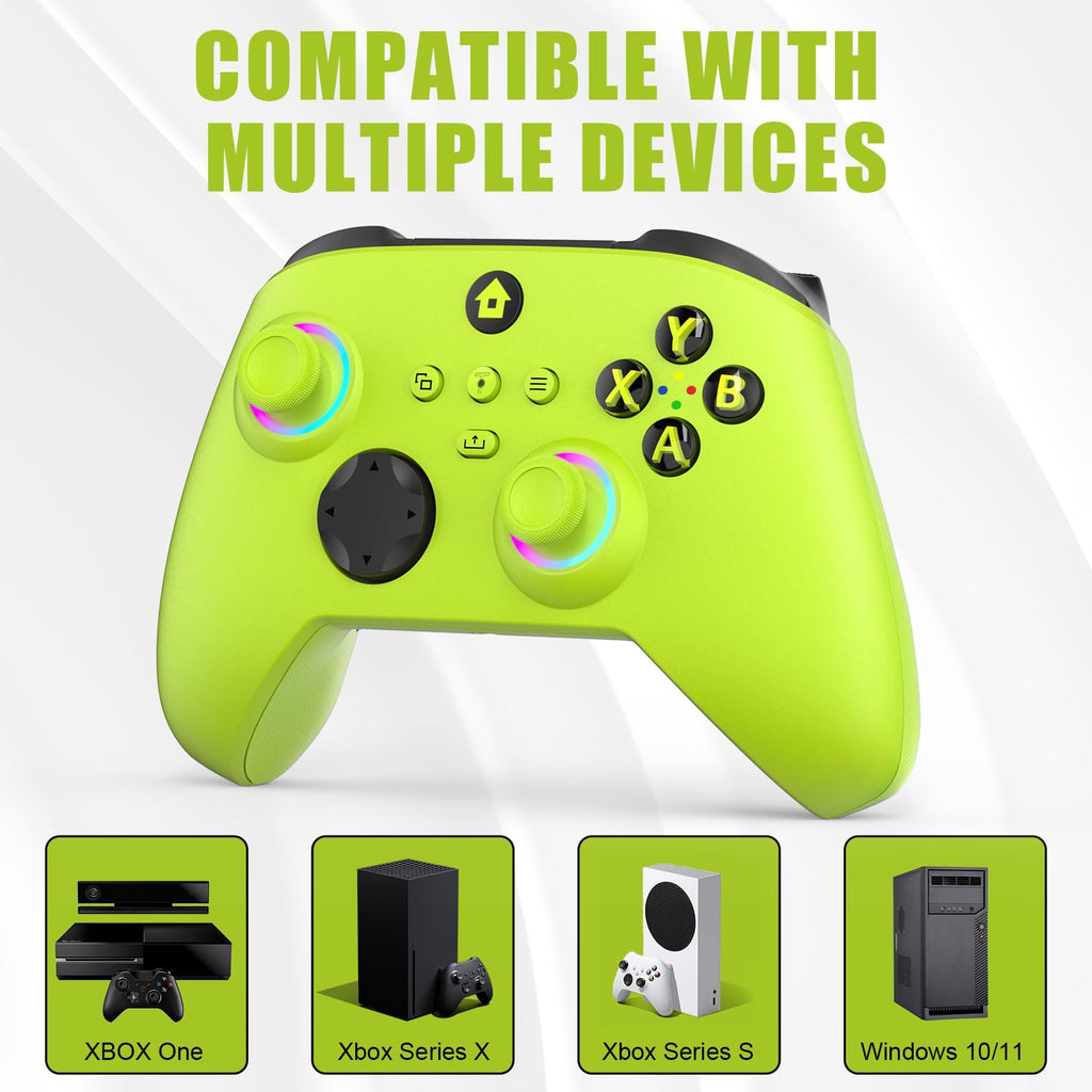Wireless Controller for Xbox One Xbox Series X/S PC with RGB LED Light U431