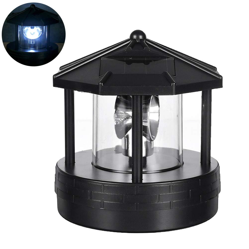 Solar Powered Rotating Lighthouse G350