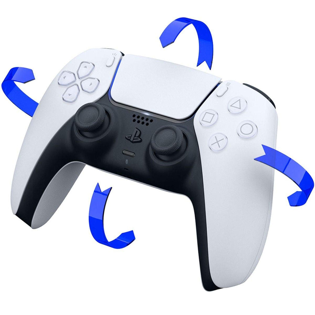 White 2TB SSD PlayStation 5 Slim Disc Gaming Console Bundle with Wireless Controller K32190