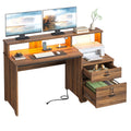 55-Inch Computer Desk with File Drawer C5462