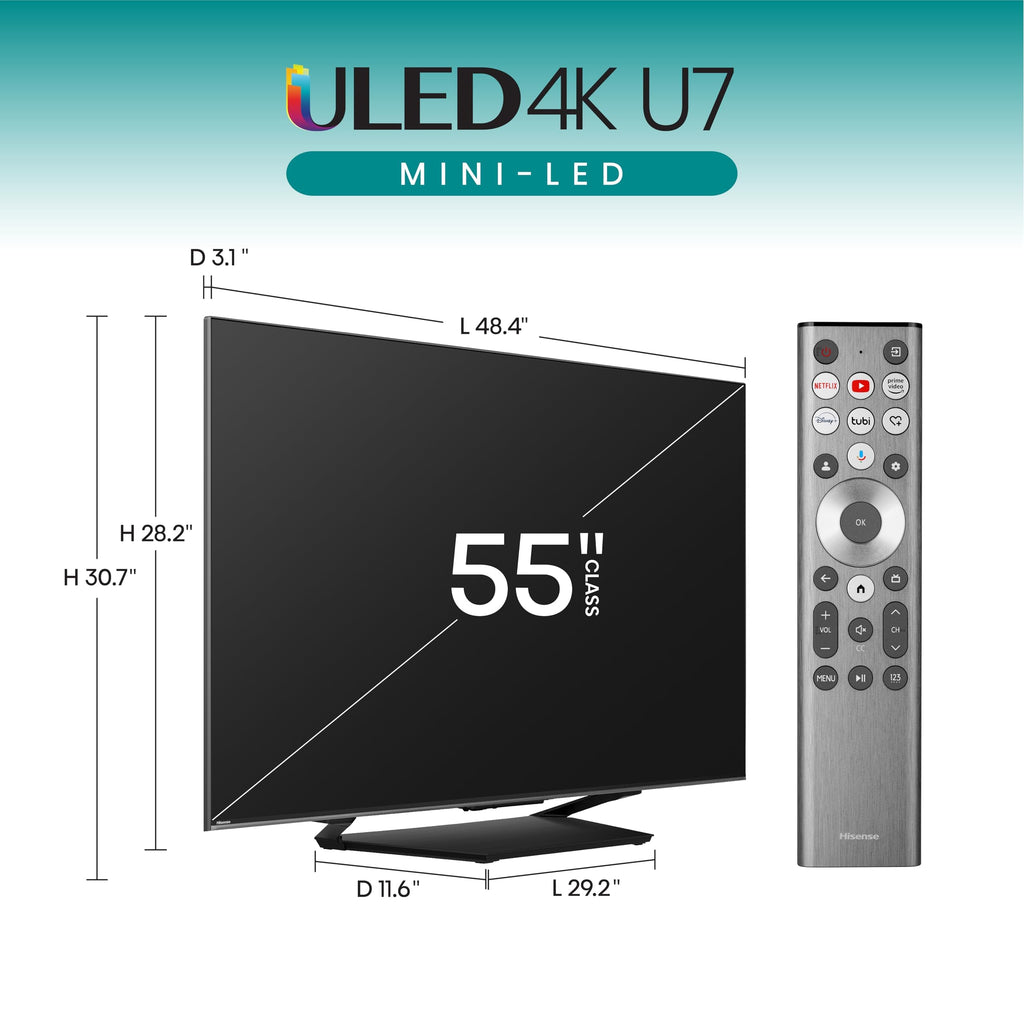 55-Inch Mini-LED ULED 4K UHD Google Smart TV O4897