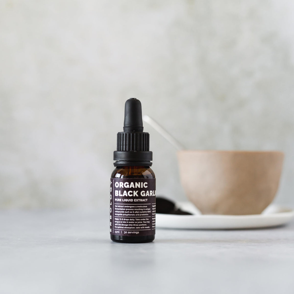 Organic Black Garlic Pure Liquid Extract 0.5 fl oz M809067