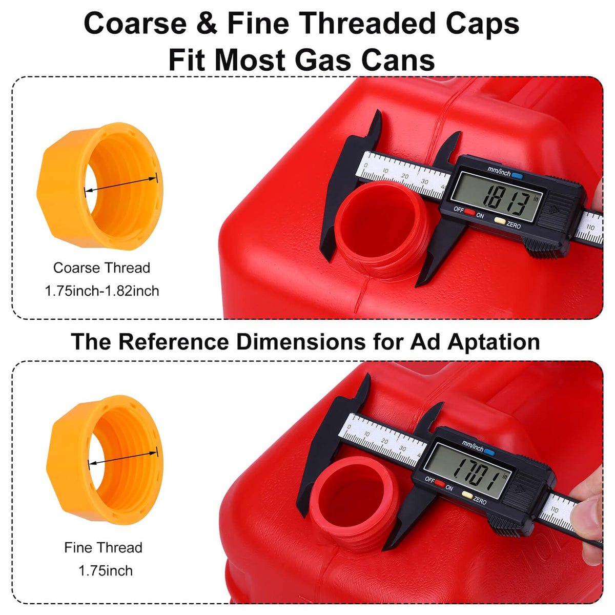 Gas Can Spout Replacement with 37 Accessories G97799