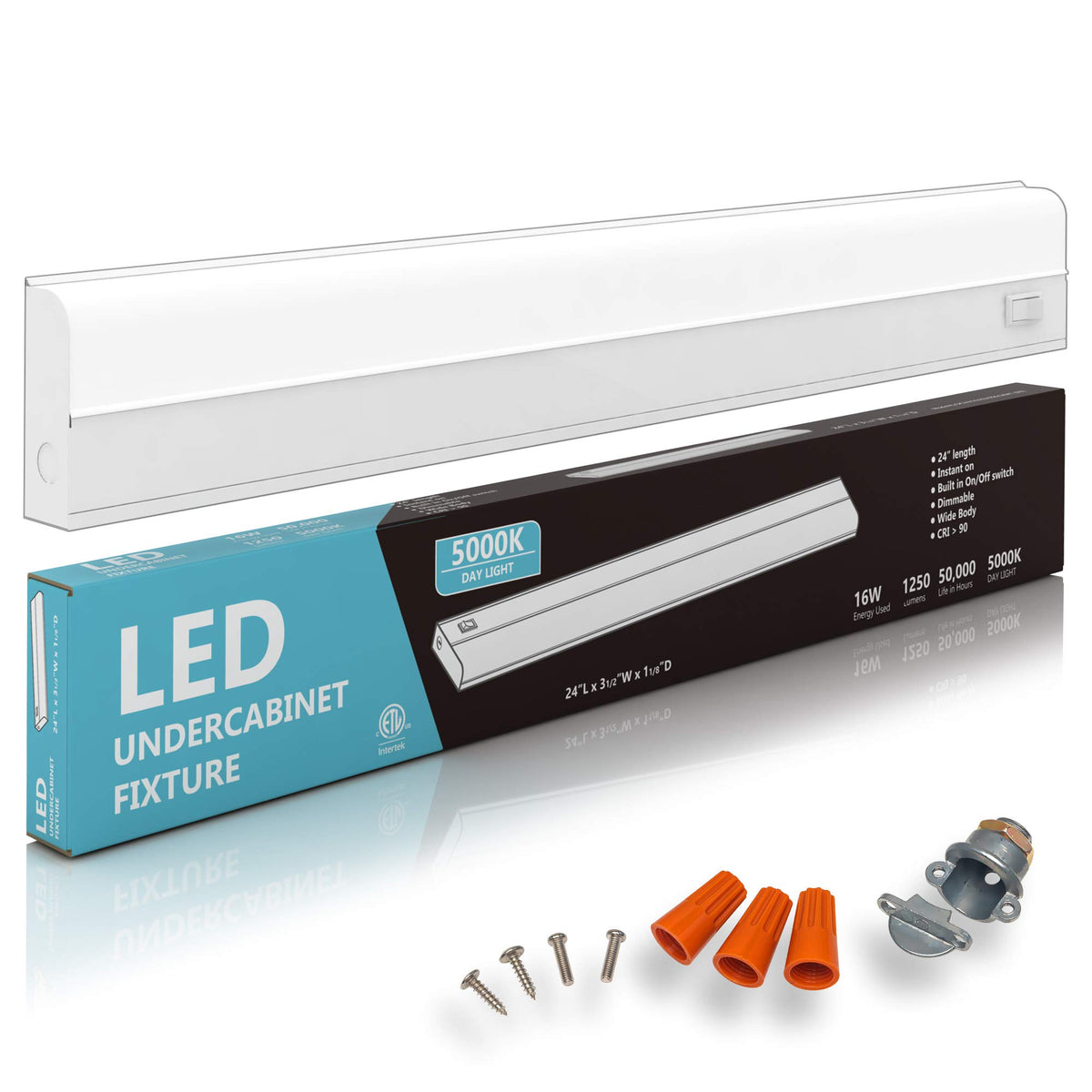 24" Hardwired Under Cabinet Lighting F5860