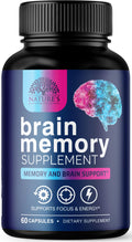 Brain Health Supplement with Bacopa, Phosphatidylserine & DMAE - 60 Capsules B8777