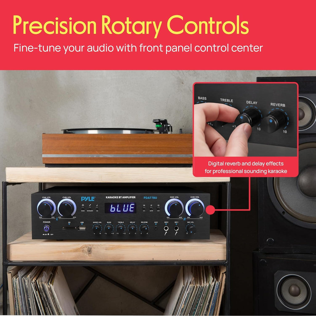 4 Channel 800 Watt Bluetooth Stereo Receiver L23572