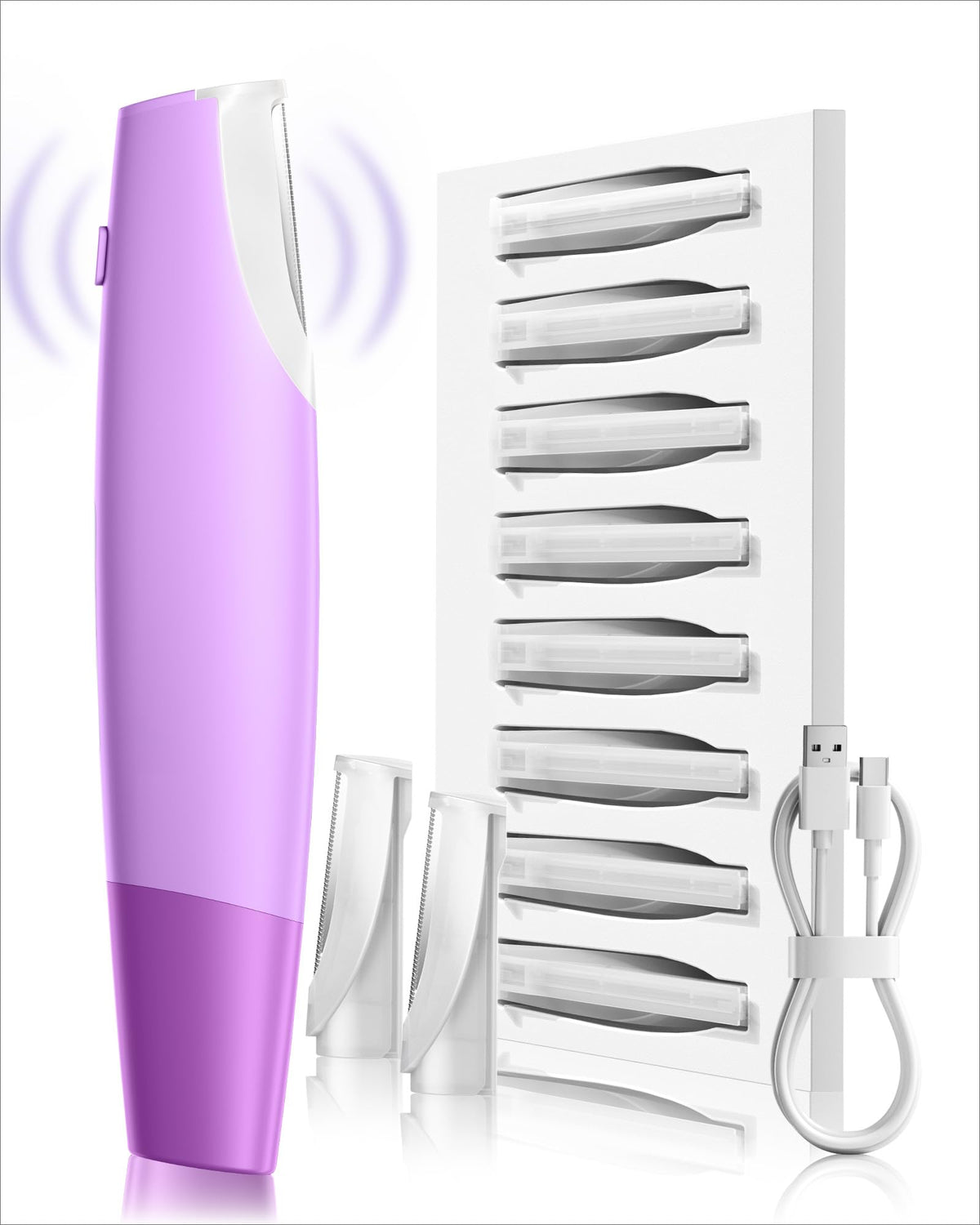 Dermaplaning Tool with 8 Blades F8944