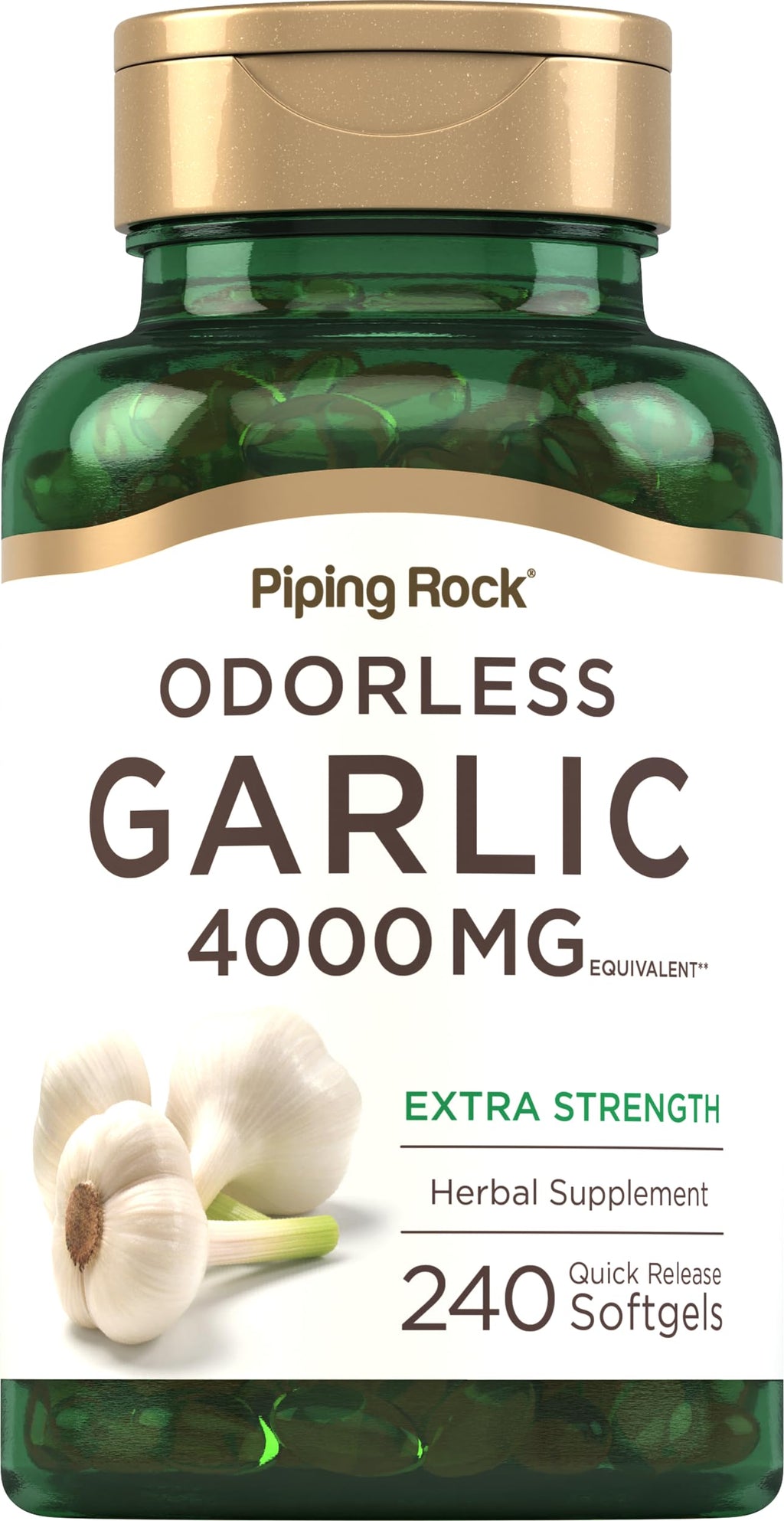 Odorless Garlic Softgels 240 Count Z237