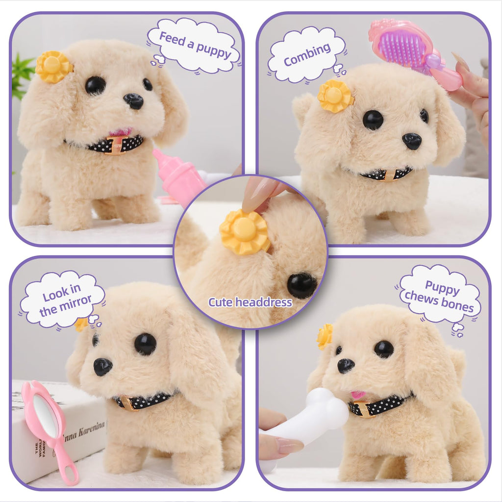 16 Pcs Robot Dog Toys for Girls T324