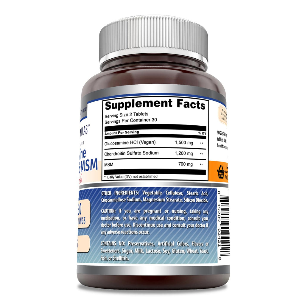 Glucosamine Chondroitin & MSM Tablets M2114