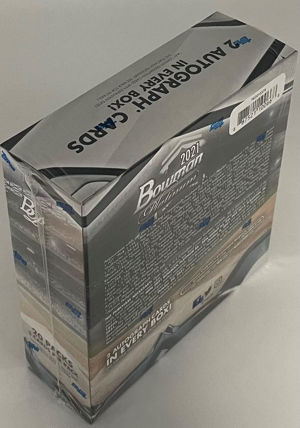 2021 Bowman Platinum MLB Baseball Card Mega Box E66091