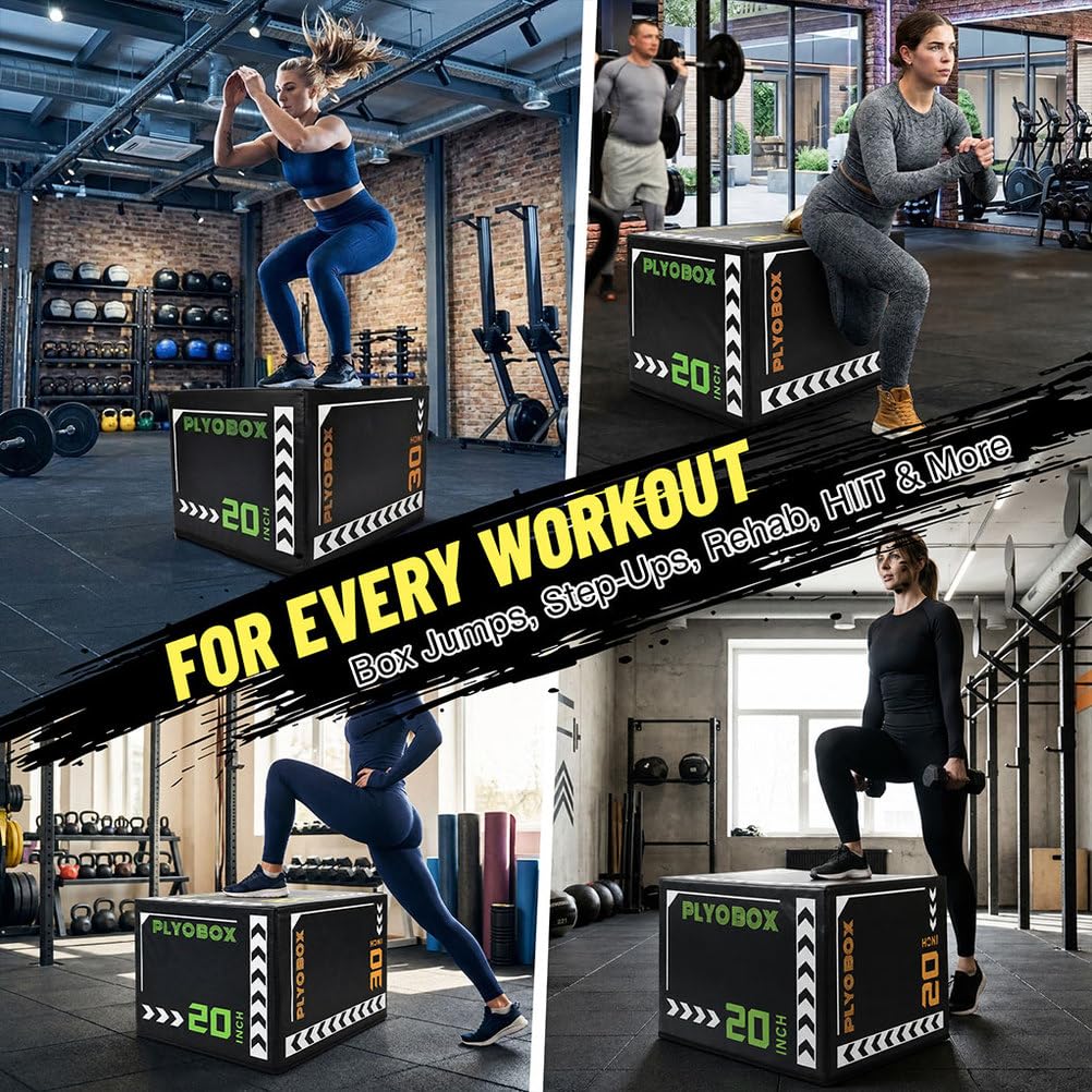 3-in-1 Foam Plyo Box J8009
