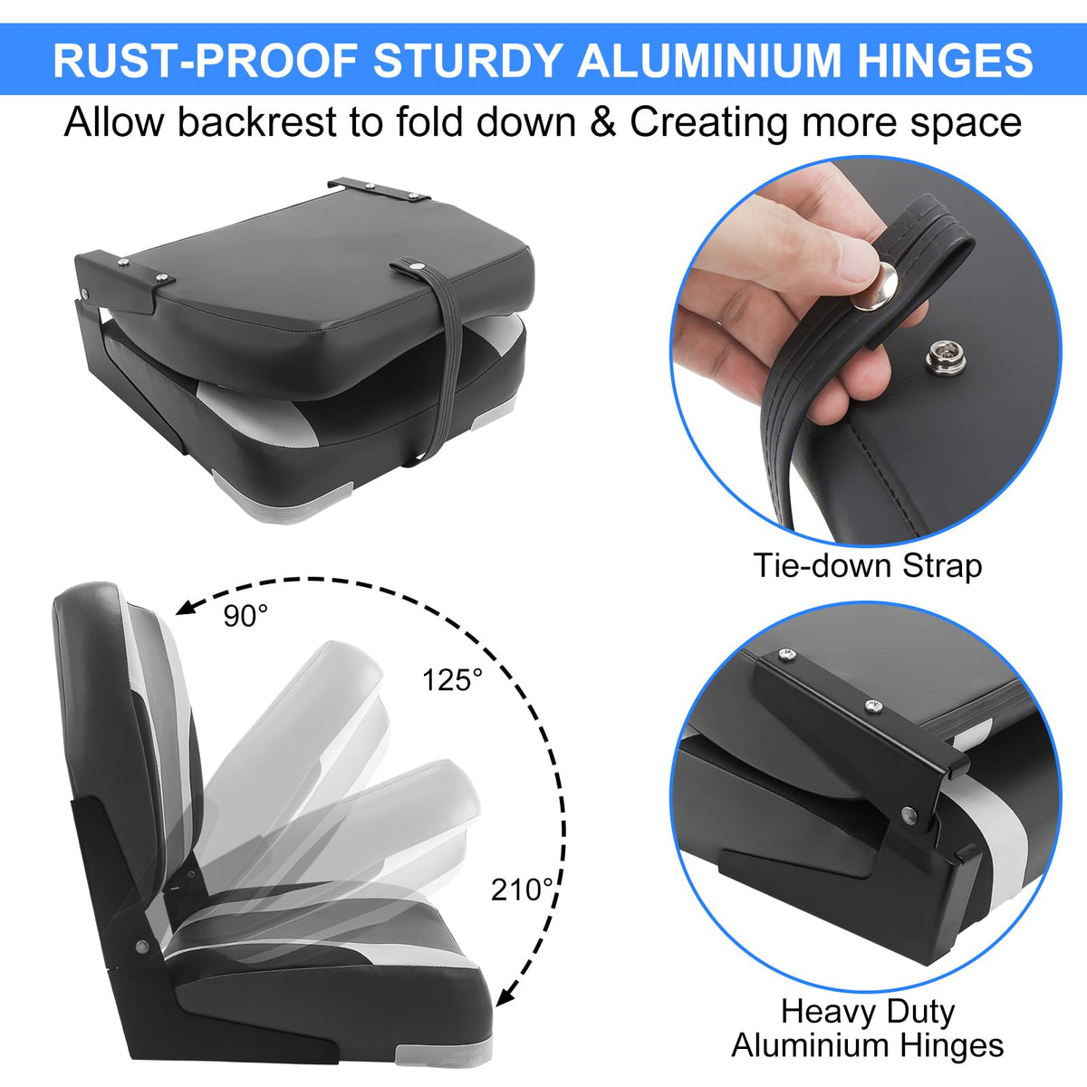 Folding Boat Seat 2 Pack Y374