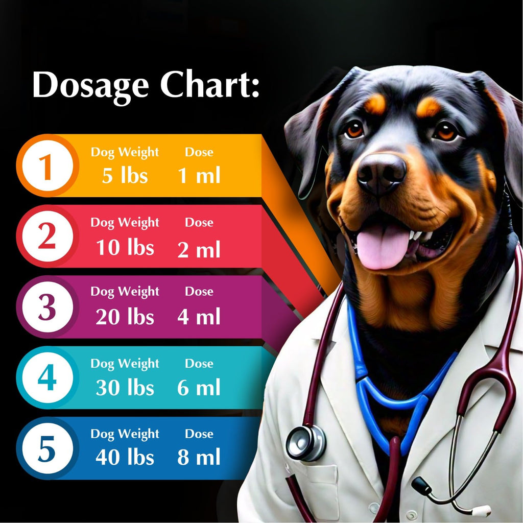 Broad Spectrum Dog Dewormer Treatment 120ml Banana Flavour Q675410