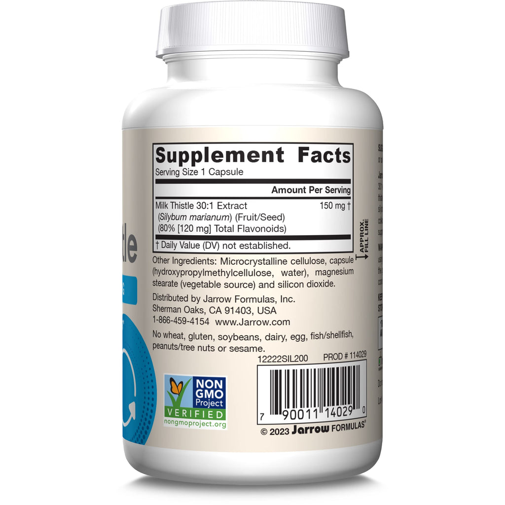 Milk Thistle 150mg 200 Capsules G29143