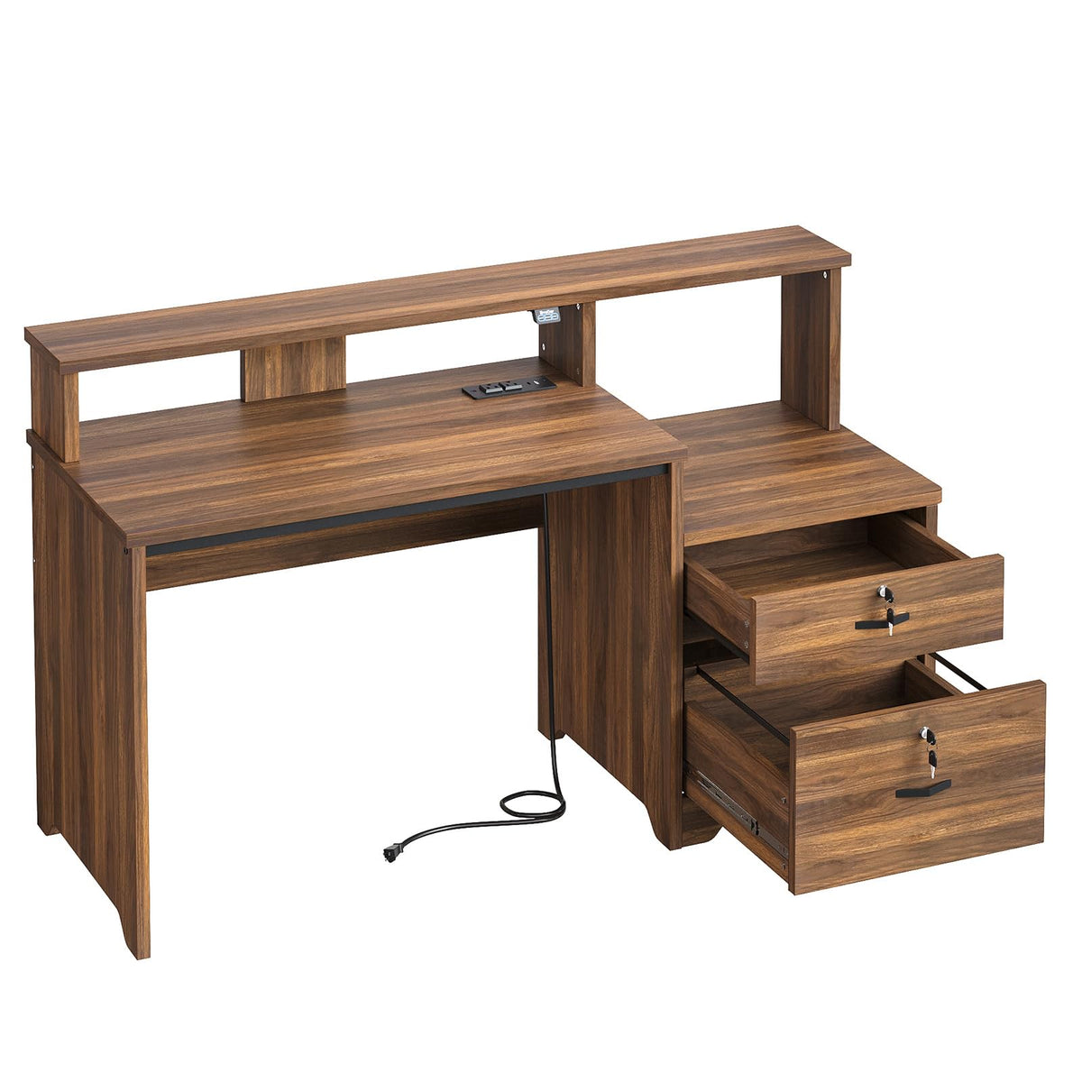 55-Inch Computer Desk with File Drawer C5462