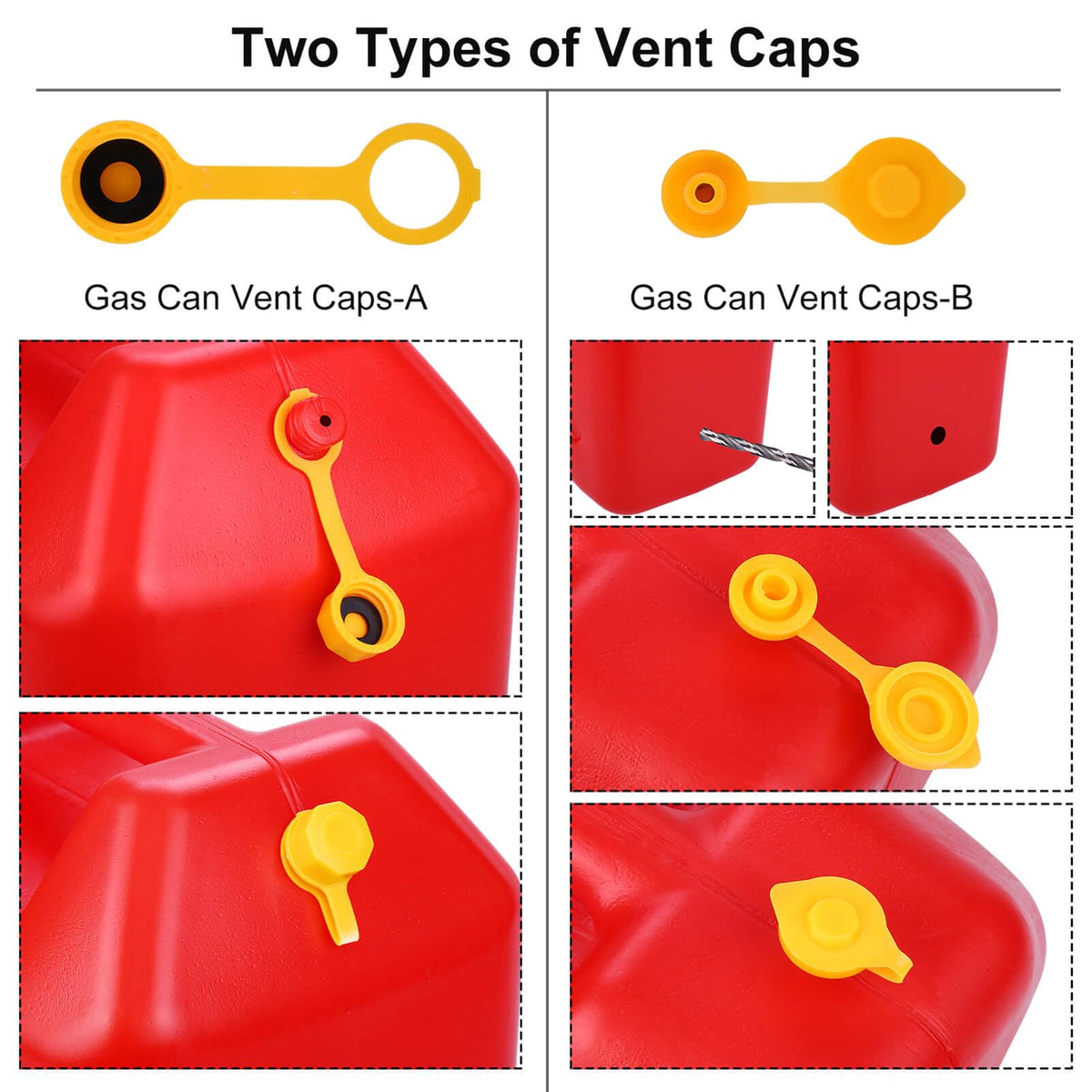 Gas Can Spout Replacement with 37 Accessories G97799