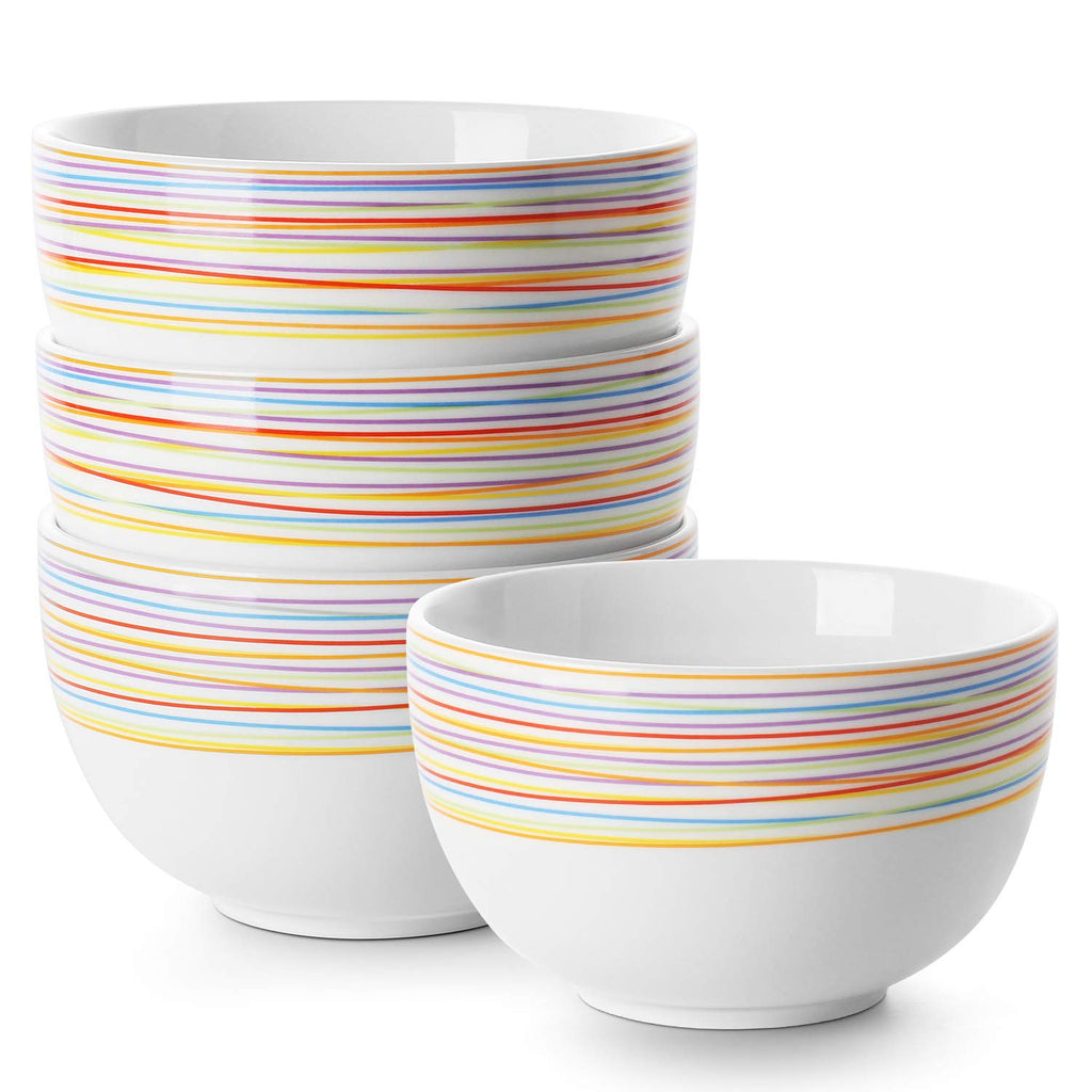 5.8" 30 Ounces Ceramic Bowls Set of 4 B31816