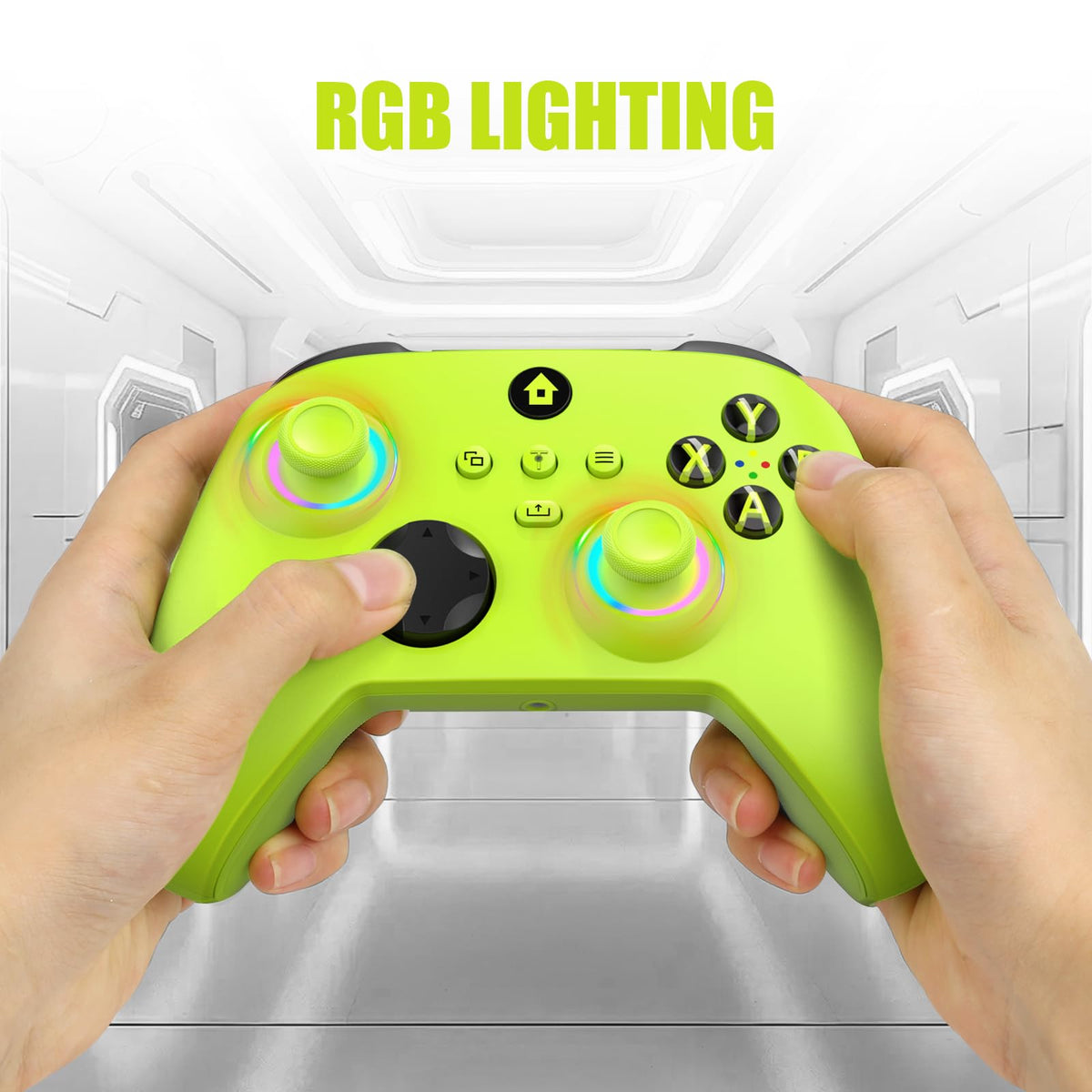 Wireless Controller for Xbox One Xbox Series X/S PC with RGB LED Light U431
