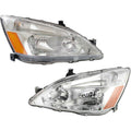 Headlight Left Right Clear Lens N9437