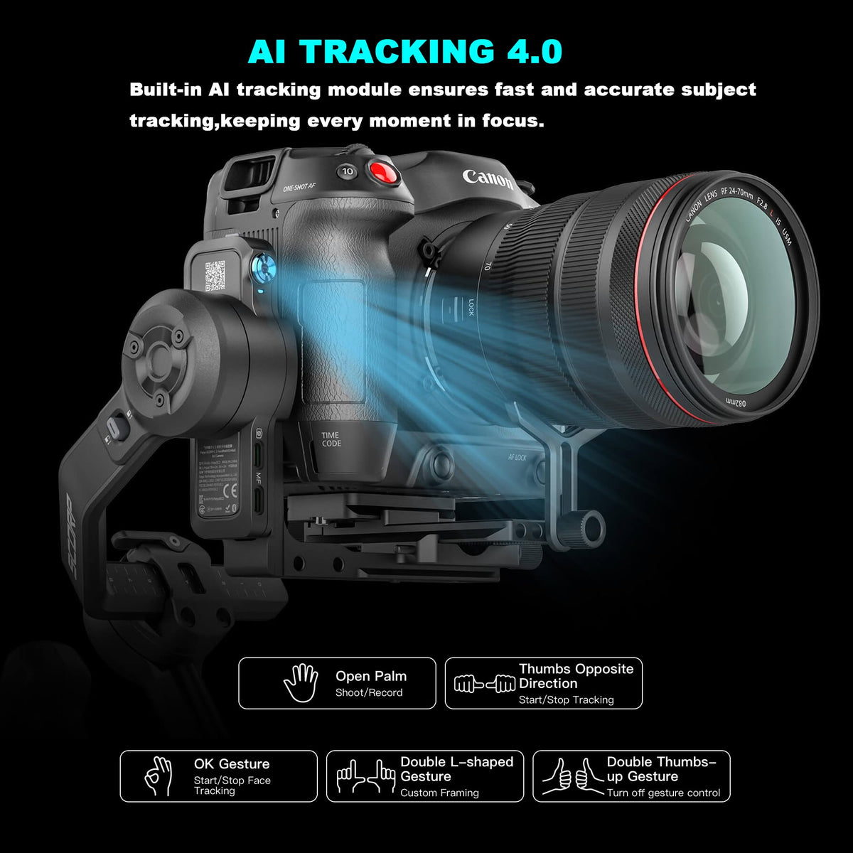 Camera Gimbal Stabilizer V254