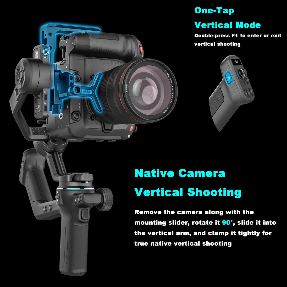 Camera Gimbal Stabilizer V254