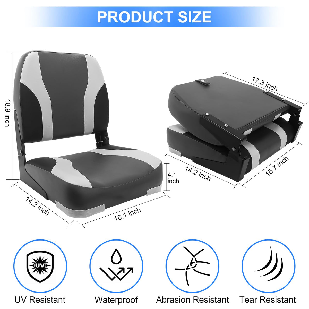 Folding Boat Seat 2 Pack Y374