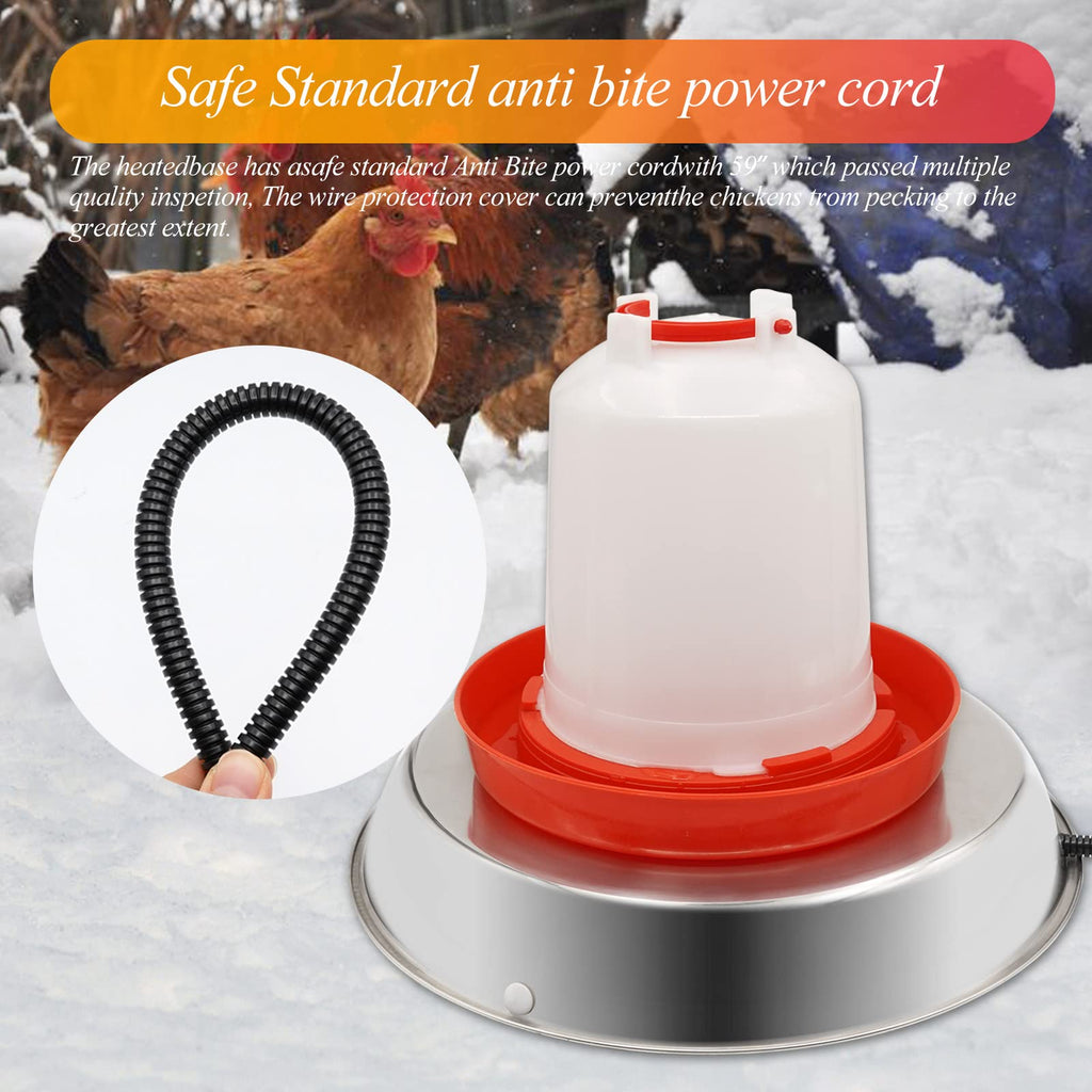 14 Inch Poultry Waterer Heater O41559