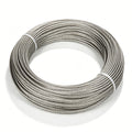 T316 Stainless Steel Wire Rope 1/8" 100 ft Z35590