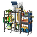 3-Sided Garden Tool Organizer with Wheels A337
